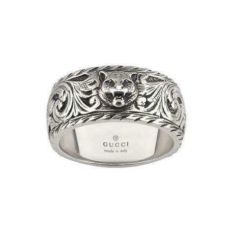 gucci feline ring on hand|gucci feline head belt.